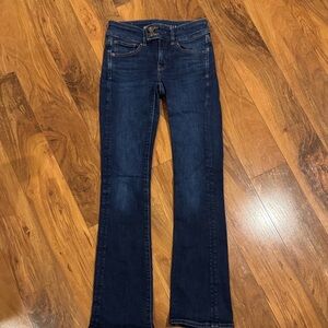 American Eagle Outfitters Dark Blue Flare Jeans